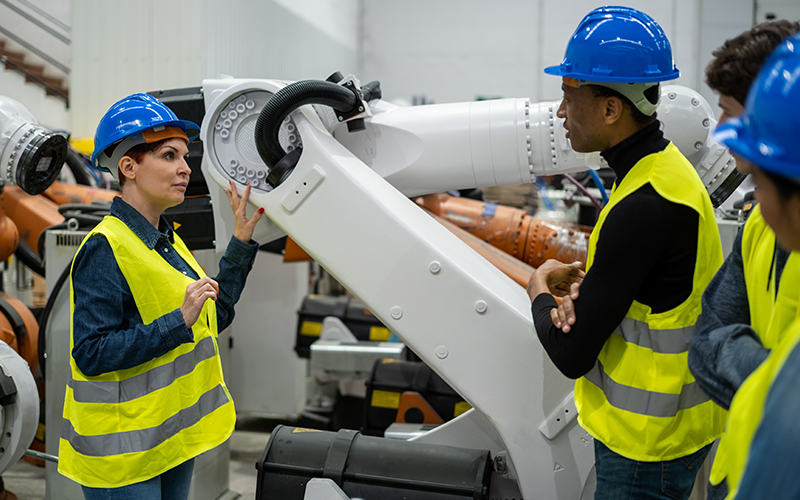 an-engineer-explains-to-another-how-a-robotics